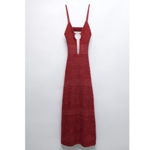 Zara Buckled cut out knit dress - Picture 14 of 16